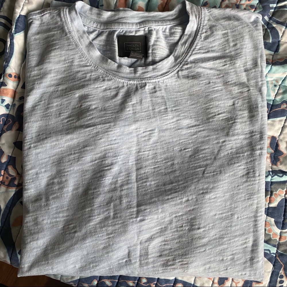 14th & Union light blue men’s XL tee - Picture 6 of 6